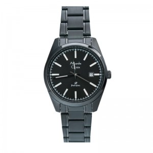 Alexandre Christie AC 1025 Full Black Steel Lady LDBIPBA